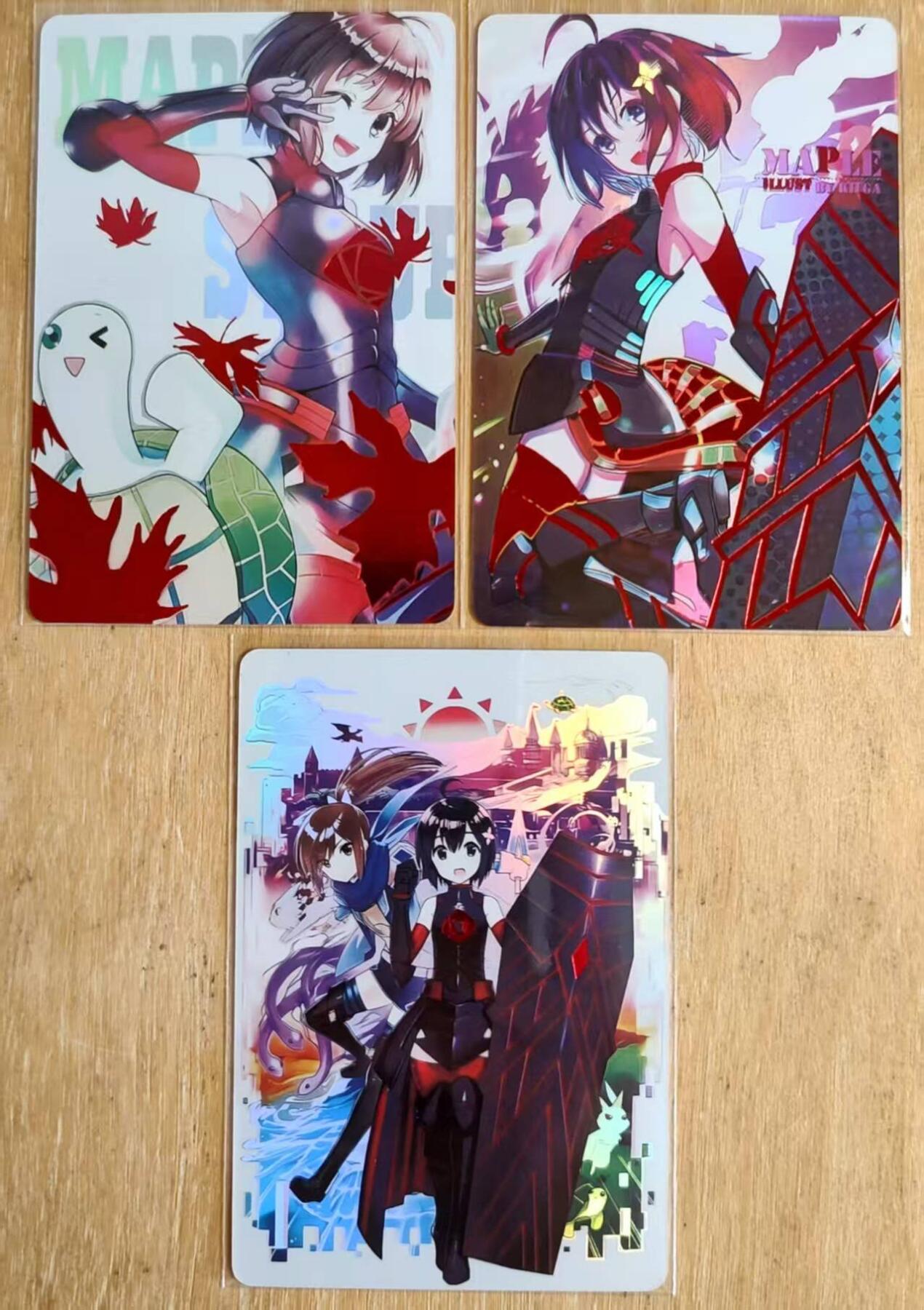 龙虎卡牌第六二场 百里霸场 （无佣金，周六结拍，欢迎送拍） 彩闪3张 因为太怕痛就全点防御力了卡牌 一套