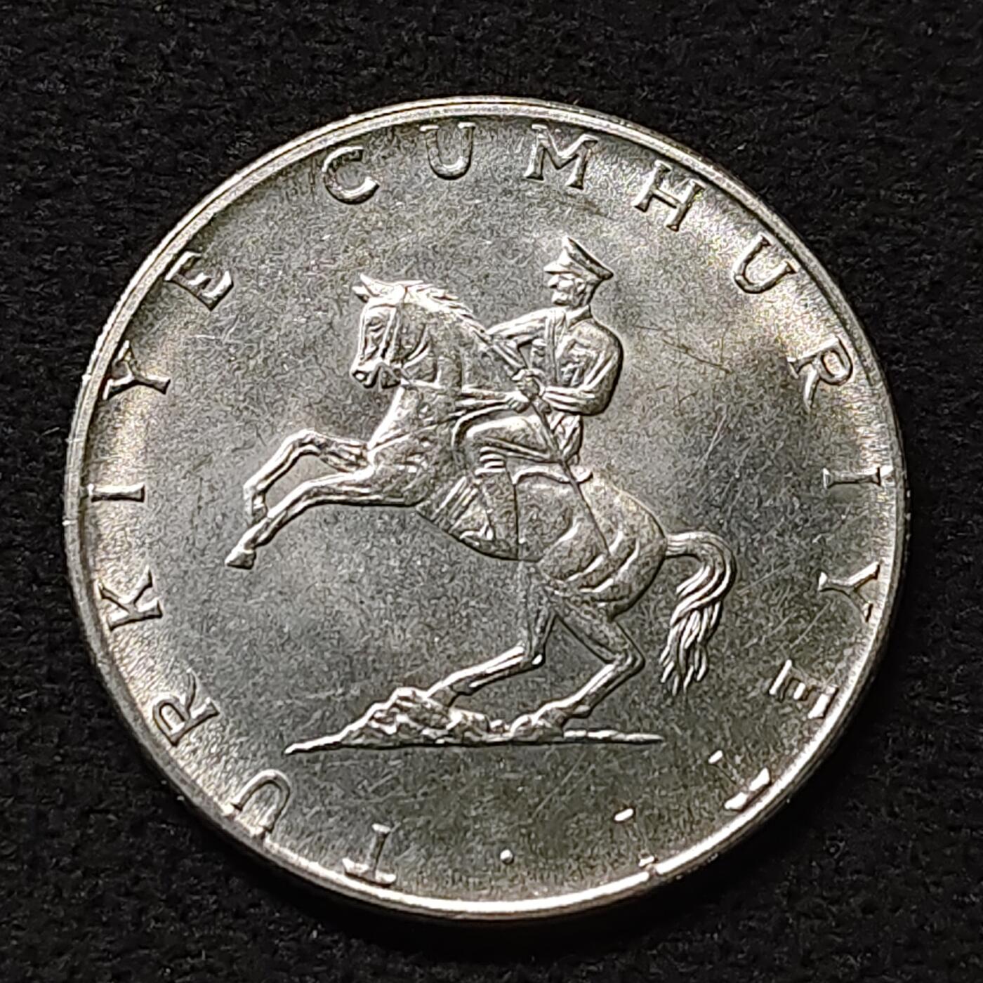 【全场包邮】纯粹捡漏拍474场（免费代拍第11场） 土耳其1978年凯末尔将军5里拉