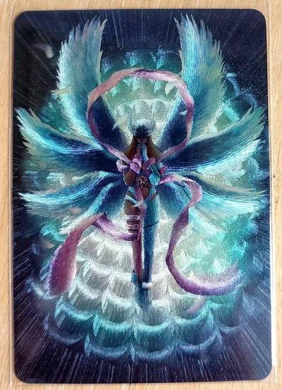 龙虎卡牌第六二场 百里霸场 （无佣金，周六结拍，欢迎送拍） - 粗闪 江东卡牌 天使之翼-天女兽