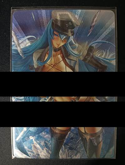 花开卡拍第46期（11月9号周日截拍，品控勿拍!!!拍品不寄存，运费5元，自制卡难免瑕疵，可能存在轻微撞角爆边等出厂瑕疵，品控介意勿拍！） - 五月卡牌 斩赤红之瞳-艾斯德斯 粗闪