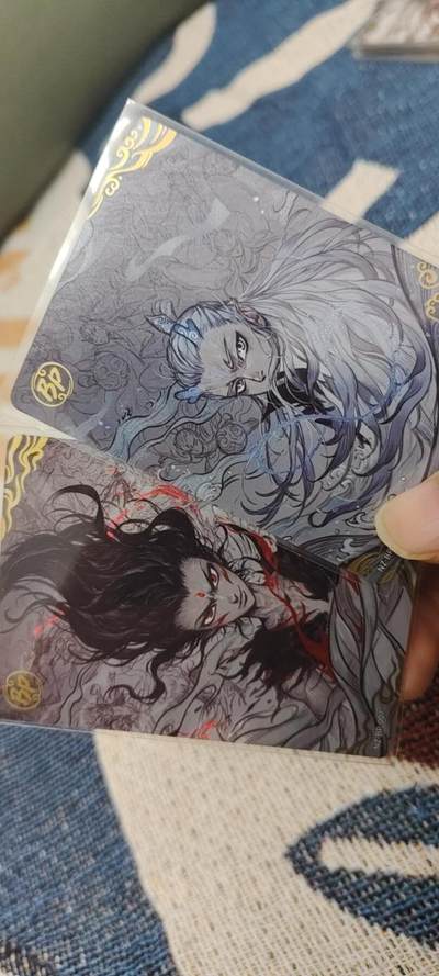 秋原瞳的小店第二十八期（持续收拍，深夜入冬的稀雨，总是静寂的……） - 卡游哪吒bp主角团美品，🈚肉眼瑕疵，2张都是