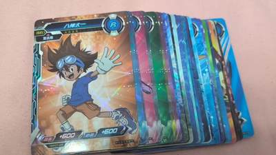 龙虎卡牌第六二场 百里霸场 （无佣金，周六结拍，欢迎送拍） - 34张全 卡游数码宝贝 R卡一套