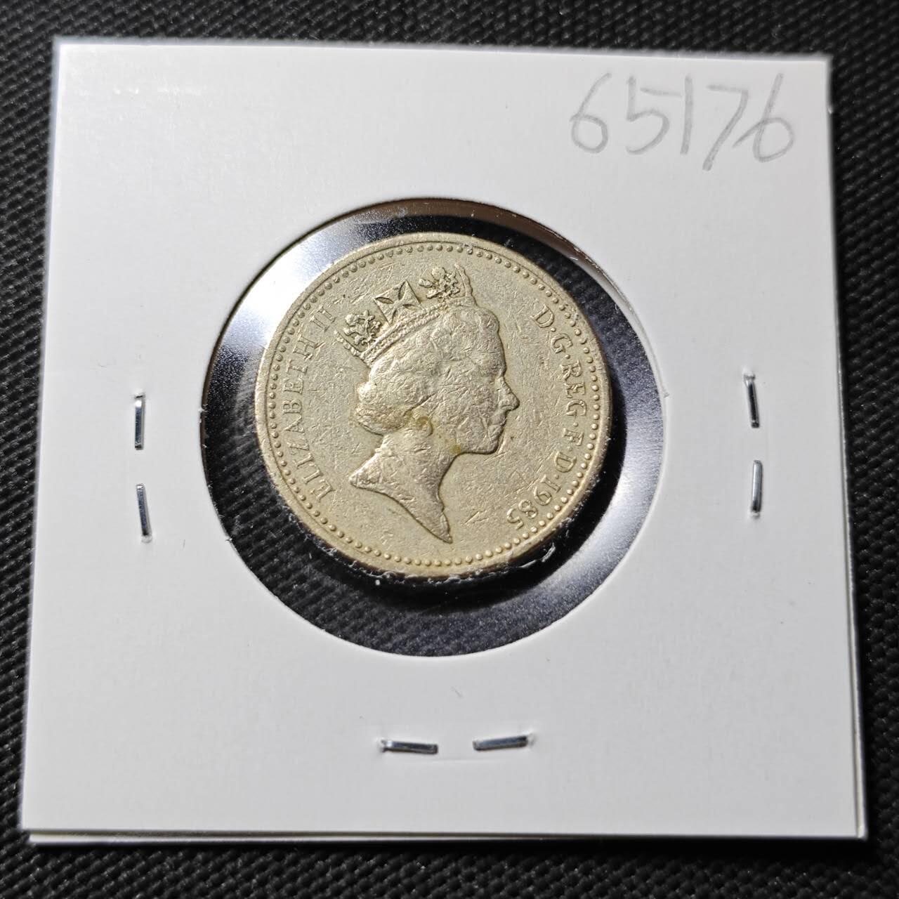 KK钱币收藏小铺  第365场  2月预留时间 周末发货  英国1镑