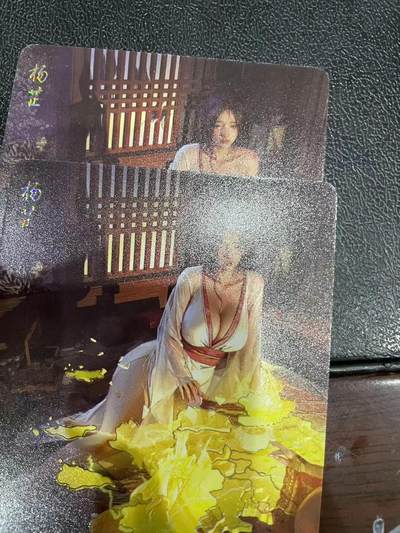 寸草不生拍卖会 第十三期 （ 持续收拍中） - 燎原卡牌 ST-Brush 老师 刷子老师作品 幻彩双服饰 -杨芷