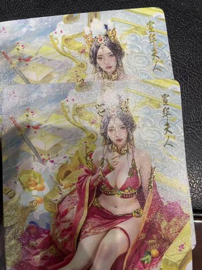 寸草不生拍卖会 第十三期 （ 持续收拍中） - 燎原卡牌 ST-Brush 老师 刷子老师作品 幻彩双服饰 -宣华夫人