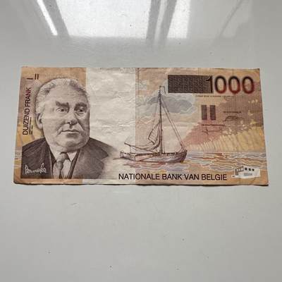 🌹外币初藏🌹🐯2025年第125场  每周二四六晚8️⃣点 接代拍 - 比利时1997年1000法郎