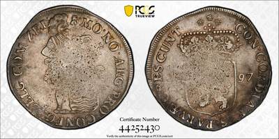 博洋堂“物美丰成”11月精品专场暨第145期（全场包邮） - PCGS VF30 荷兰泽兰省1697年站人武士1银杜卡特银币，唯一亚军分！