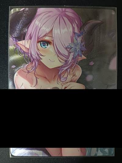 花开卡拍第46期（11月9号周日截拍，品控勿拍!!!拍品不寄存，运费5元，自制卡难免瑕疵，可能存在轻微撞角爆边等出厂瑕疵，品控介意勿拍！） - 猴子动漫卡牌 牛奶少女 卡背艺术版 粗闪