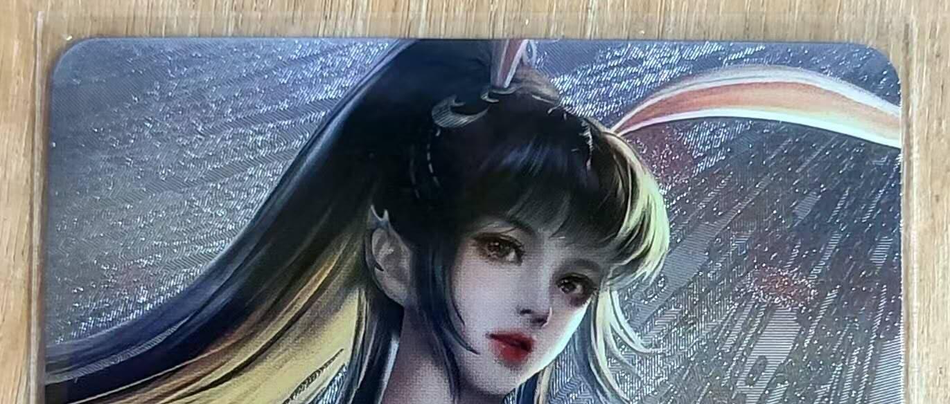 龙虎卡牌第六二场 百里霸场 （无佣金，周六结拍，欢迎送拍） 粗闪 斗罗大陆卡牌 小舞 艺术版