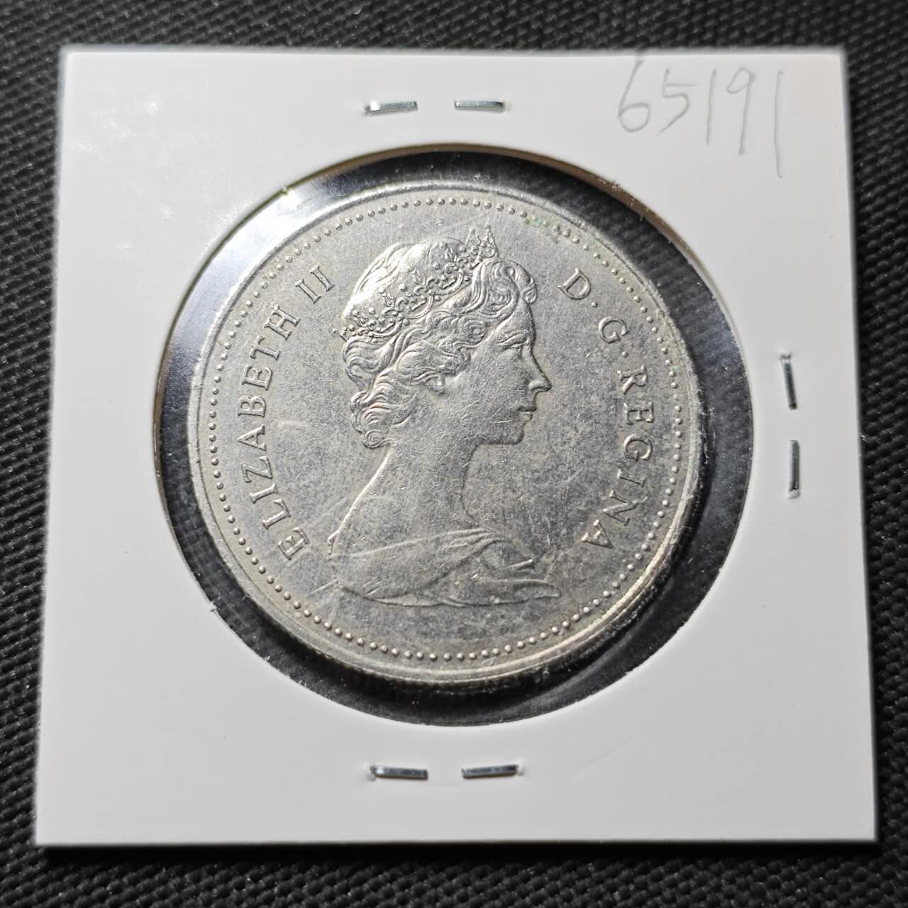 KK钱币收藏小铺  第365场  2月预留时间 周末发货  1983加拿大1元