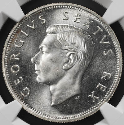 修遠堂世界钱币第九十二期 - NGC PF67 1952年南非2.5先令精制银币
