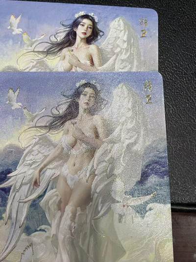 寸草不生拍卖会 第十三期 （ 持续收拍中） - 燎原卡牌 ST-Brush 老师 刷子老师作品 幻彩双服饰 -精卫