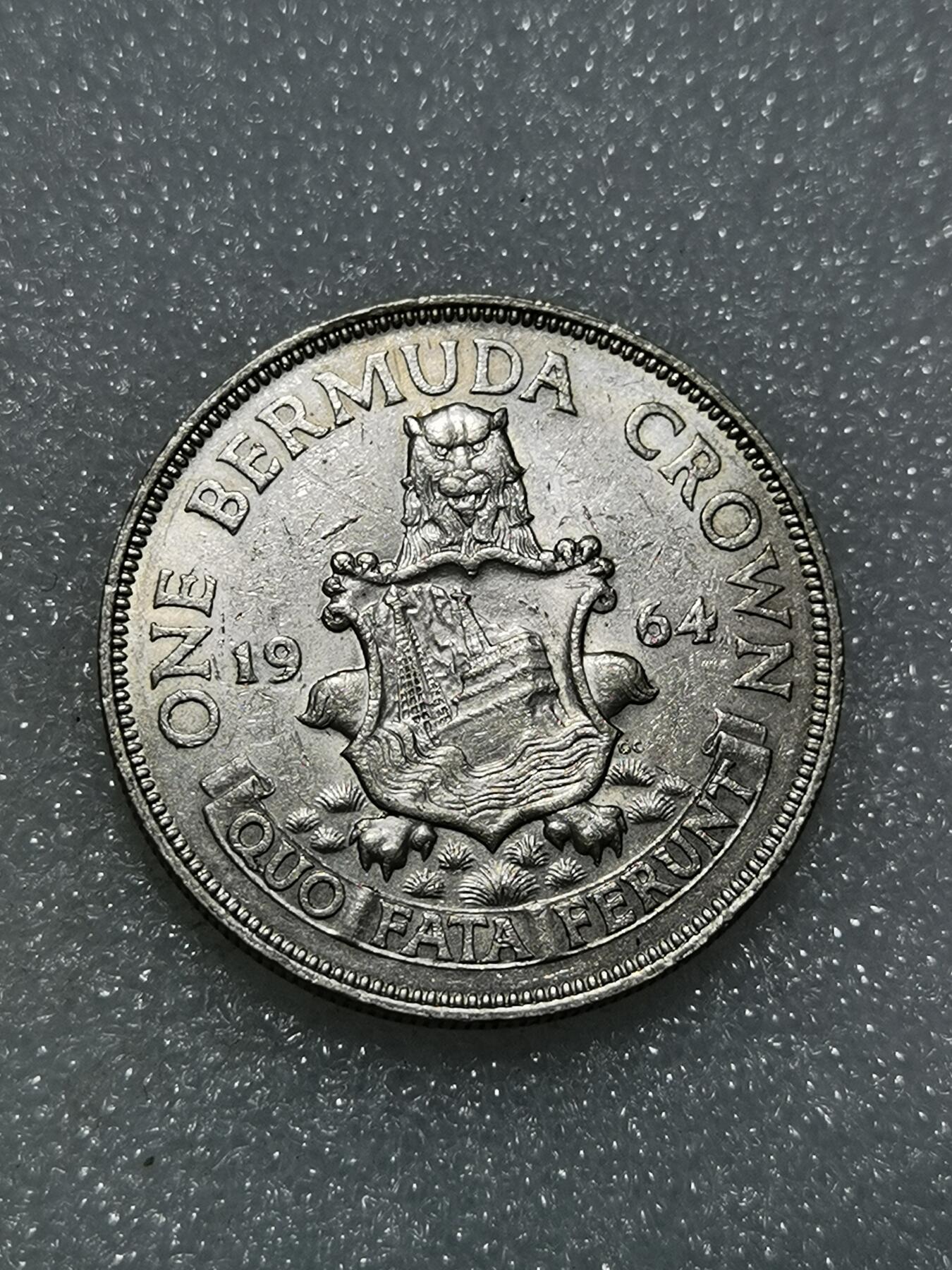 天下钱庄专场欢迎参拍 英属百慕大群岛银币