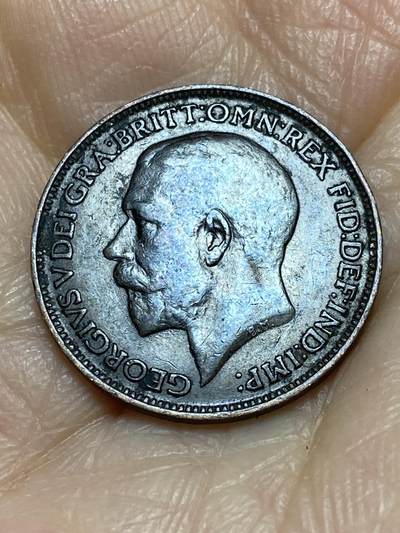 2025年第一百二十四场(总第一百五十场）外国好品散币(免佣金) - 英国🇬🇧1925年1法新(乔治五世第二版，关门年)