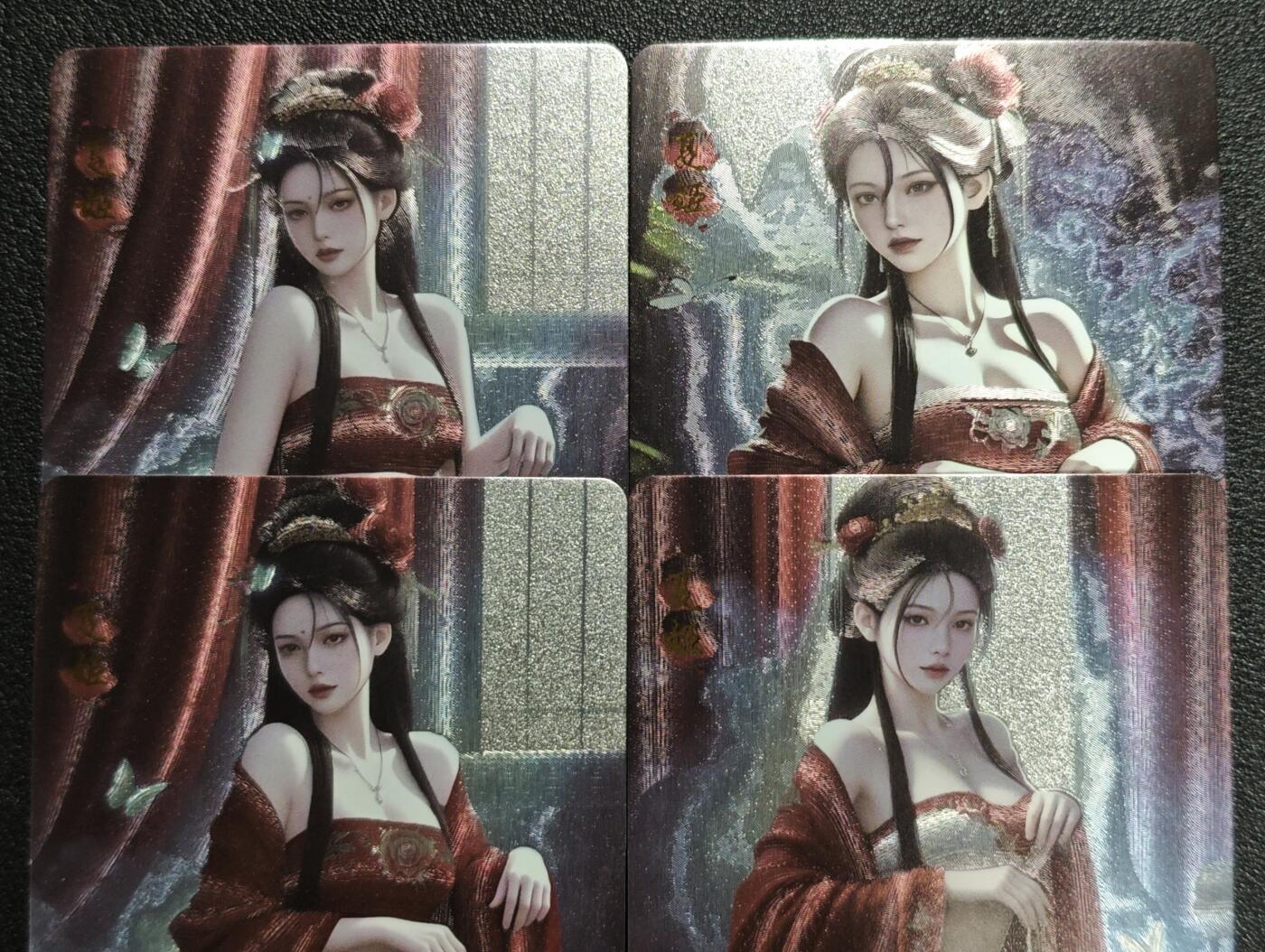 天玑星卡拍第136期《11.10周一截拍》持续收拍收评中 满赠卡需备注 桃花文化 夏姬 四渐变 粗闪 四张