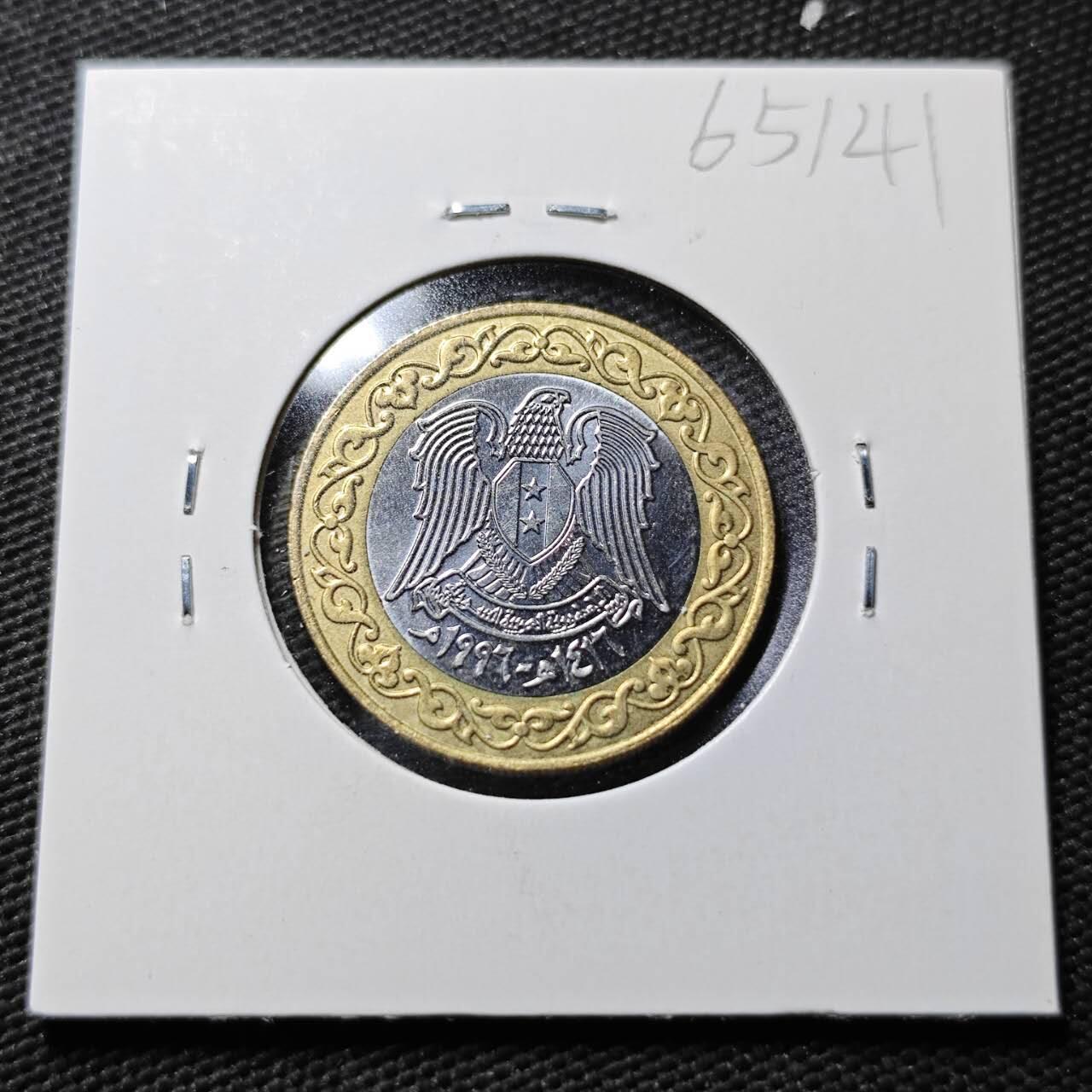 KK钱币收藏小铺  第365场  2月预留时间 周末发货  叙利亚20镑