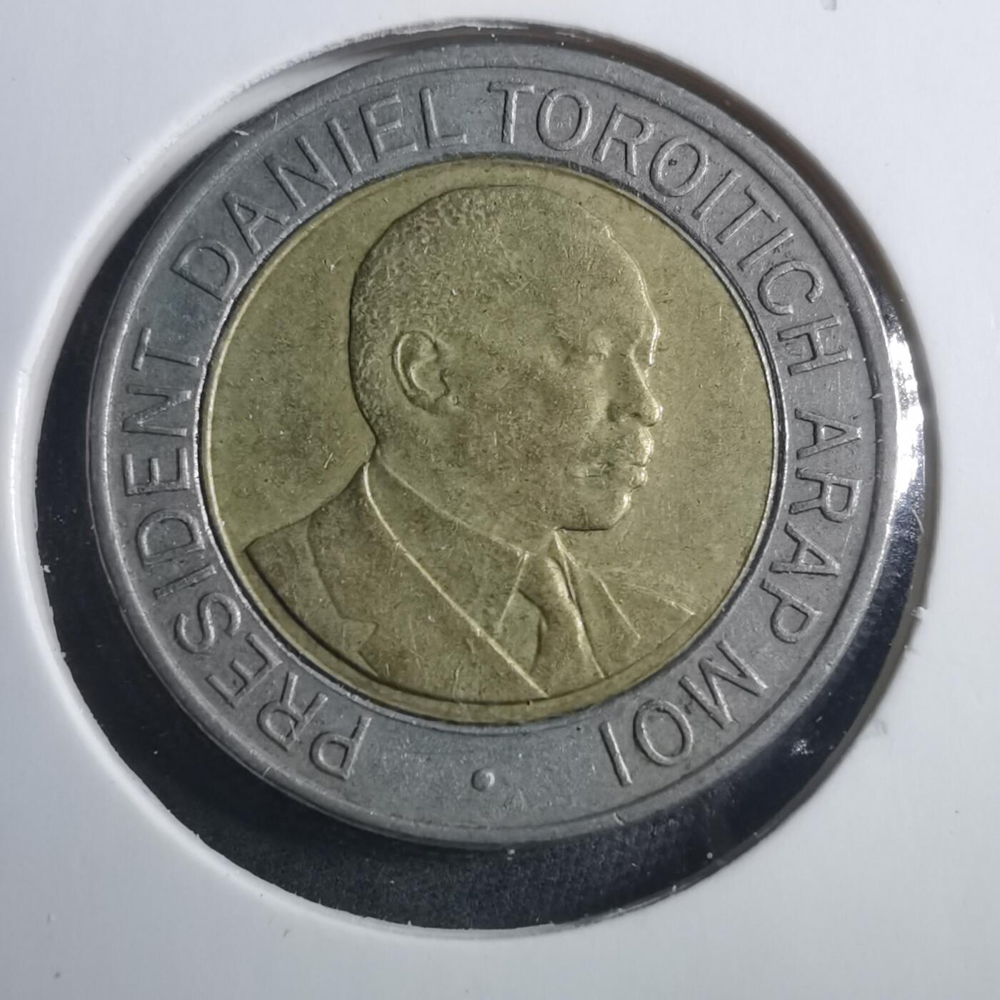 沼泽如烟--第893场 肯尼亚1998年20先令