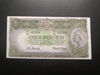 2025十一月第二期，总第200期 - 澳大利亚1953版1镑AUNC，女王侧像和三大发现大洋洲探险家浮雕