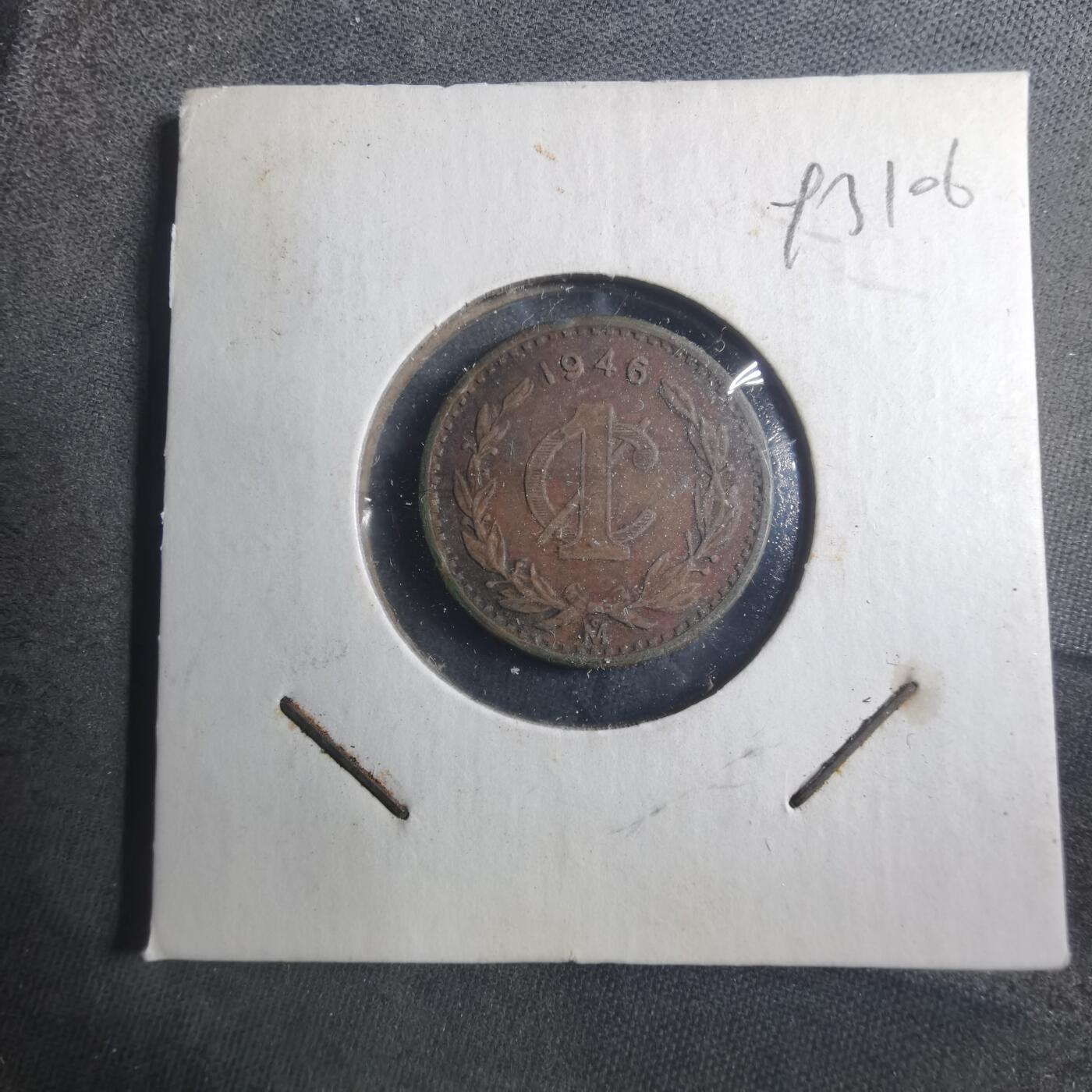 沼泽如烟--第893场 墨西哥1946年一分