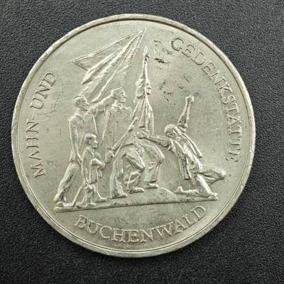 【淘币小摊】实时拍第七百九十拍   散币场   满百包邮可预留二周 每周一统一发货   - 东德1972年10马克纪念币