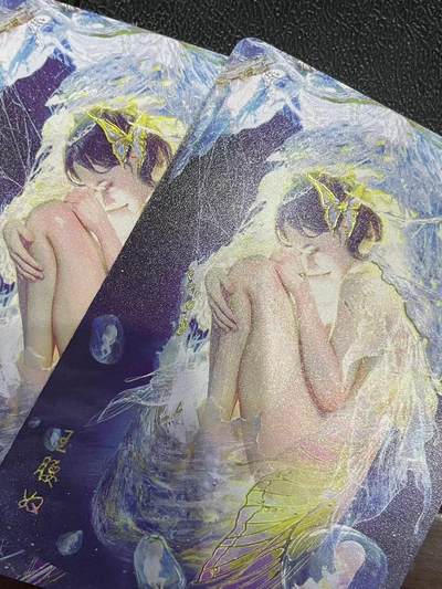 寸草不生拍卖会 第十三期 （ 持续收拍中） - 燎原卡牌 ST-Brush 老师 刷子老师作品 幻彩双服饰 -玉腰奴