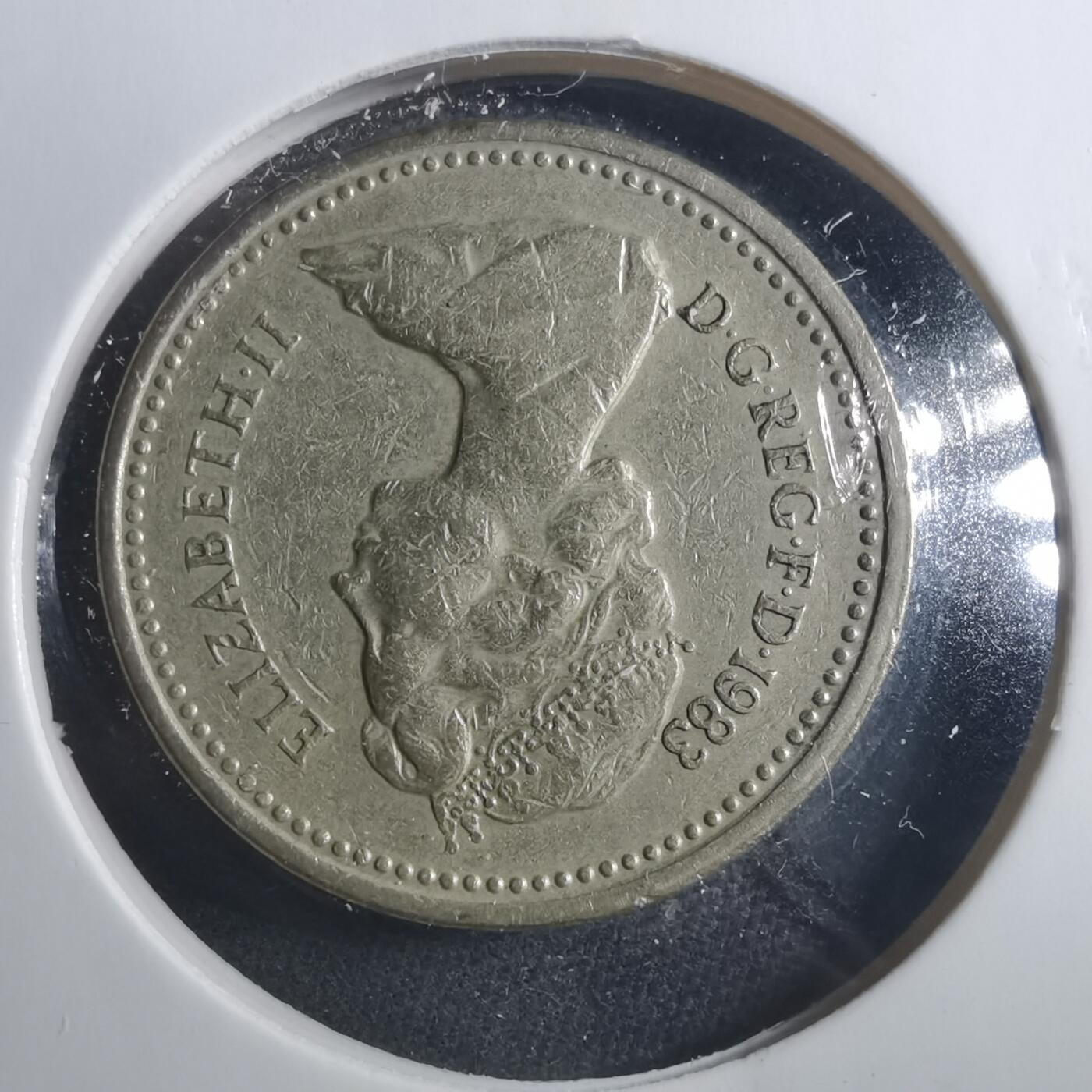 沼泽如烟--第893场 英国1983年一磅