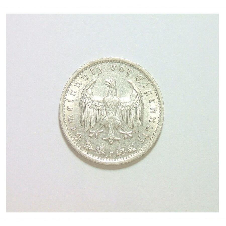 德国第三帝国1933年F版1马克 难得原光