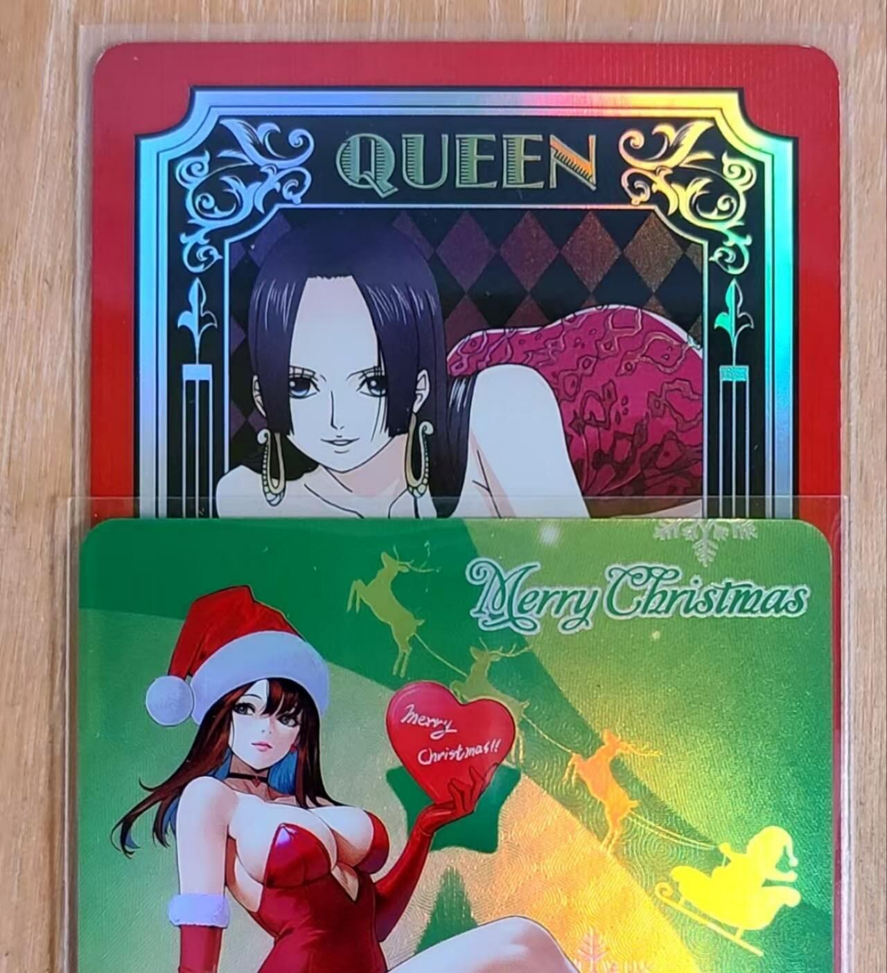 龙虎卡牌第六二场 百里霸场 （无佣金，周六结拍，欢迎送拍） 折光彩闪2张 驴打滚卡牌 女帝