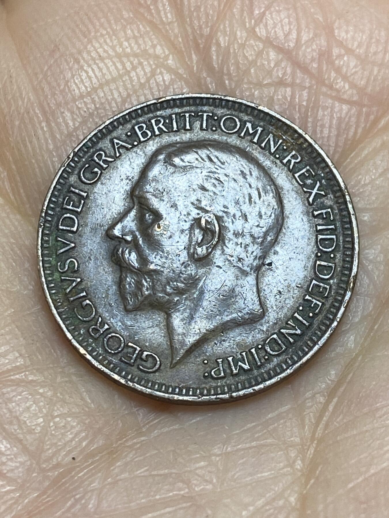 2025年第一百二十五场(总第一百五十一场）外国好品散币(免佣金) 英国🇬🇧1933年1法新(乔治五世第三版)