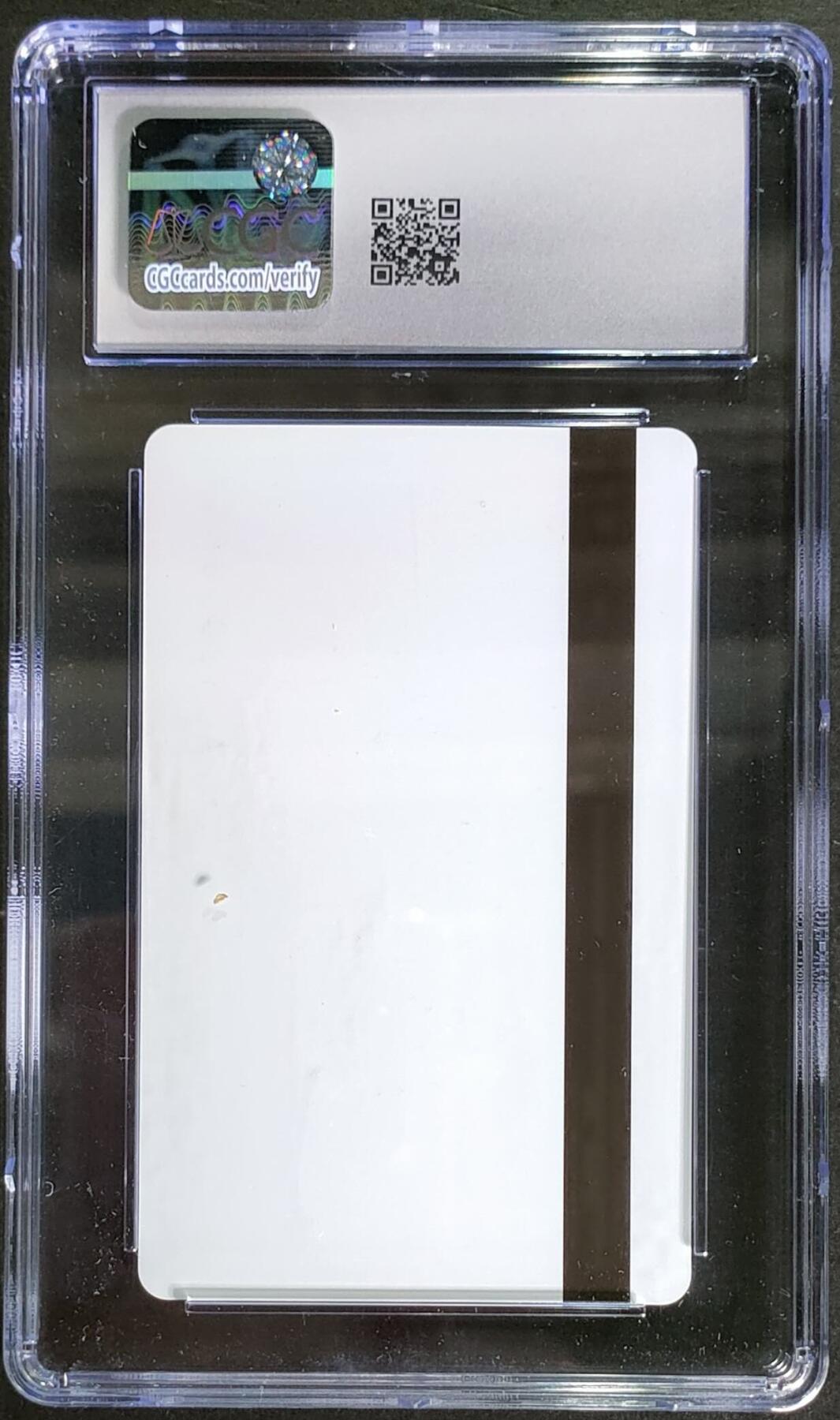 公藏第125期评级卡拍卖 天津测试卡（设备厂测试卡）一枚山东版，CGC评级9分。