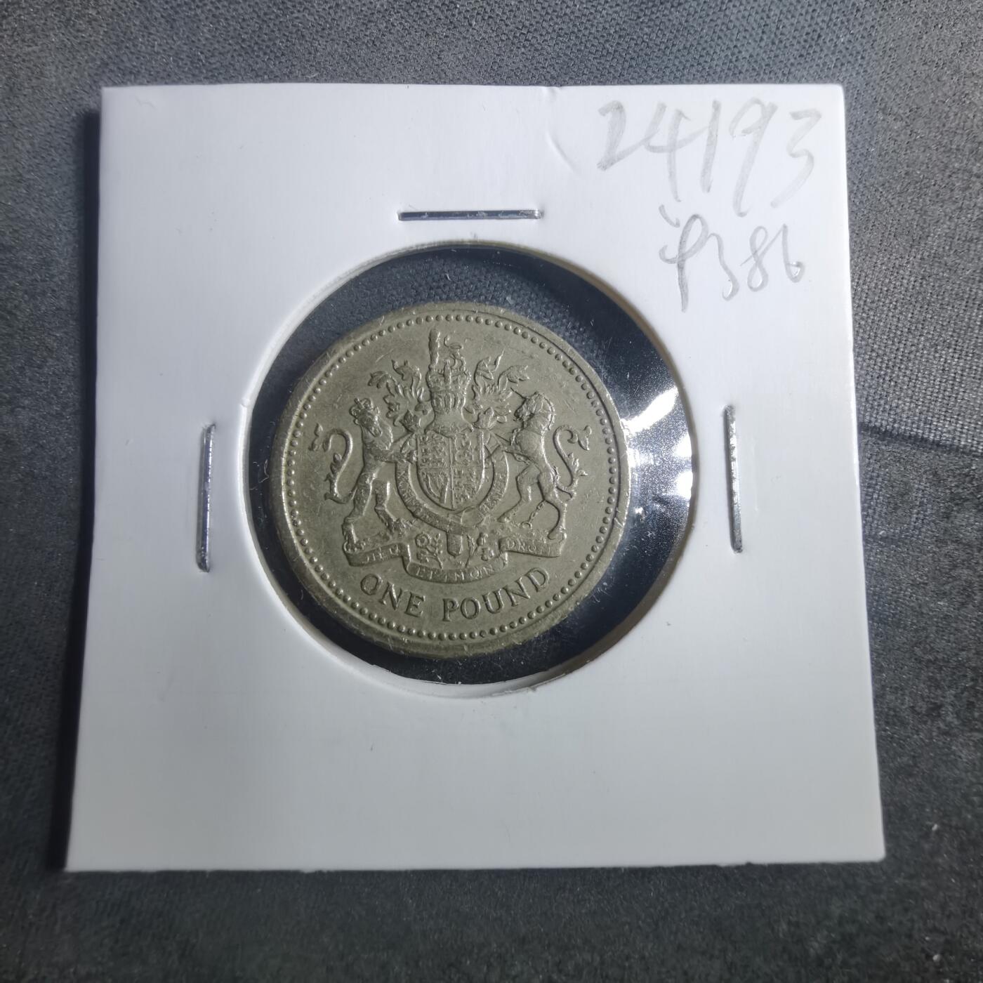 沼泽如烟--第893场 英国1983年一磅