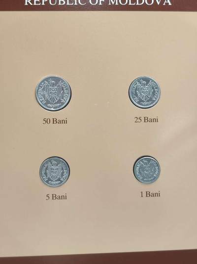 G&W世界散币，银币处理专场（第35场） - 富兰克林-摩尔多瓦4枚套