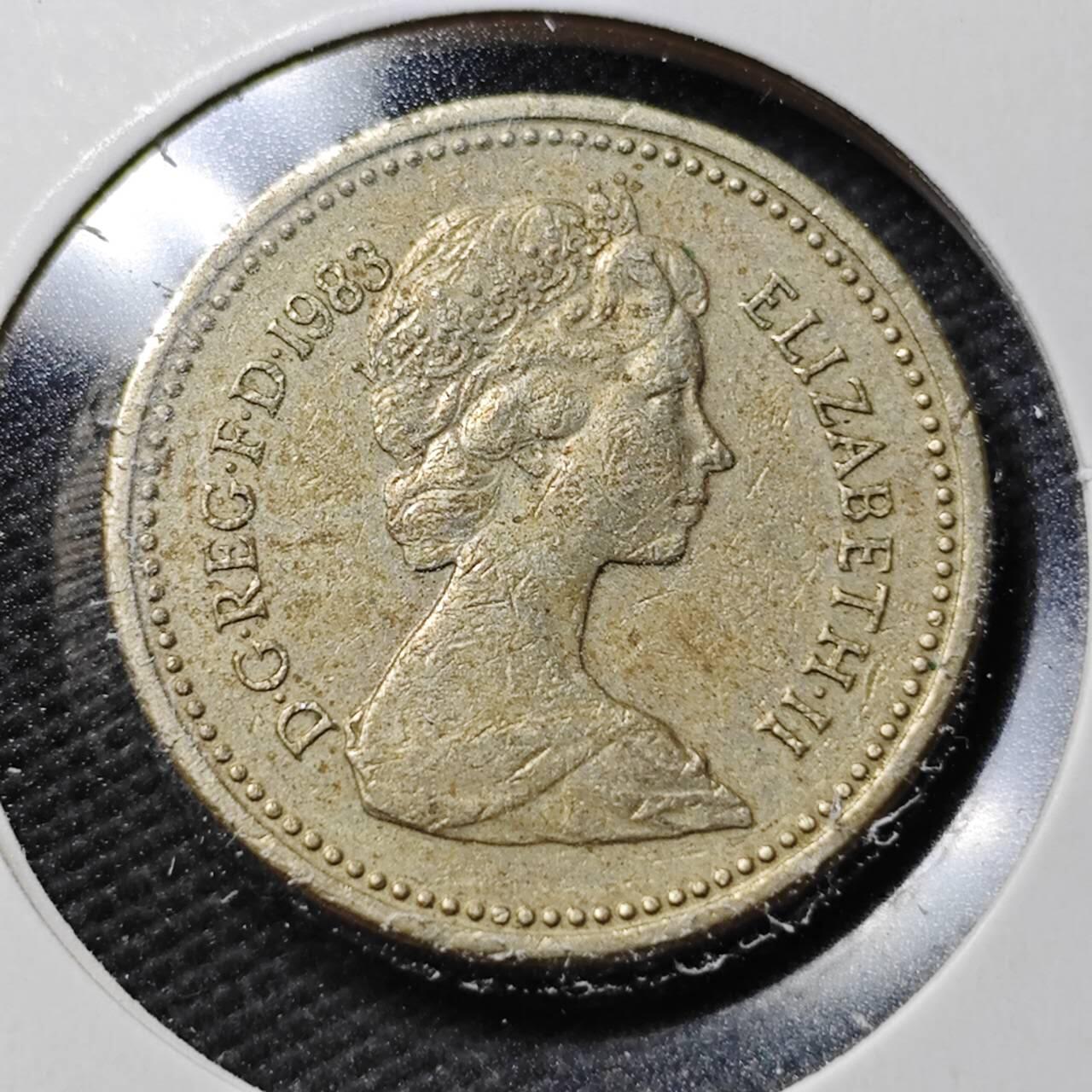 KK钱币收藏小铺  第365场  2月预留时间 周末发货  英国1镑