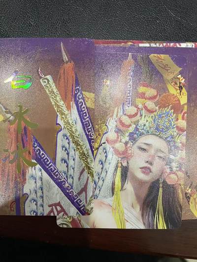 寸草不生拍卖会 第十三期 （ 持续收拍中） - 燎原卡牌 ST-Brush 老师 刷子老师作品  9宫-白冰冰