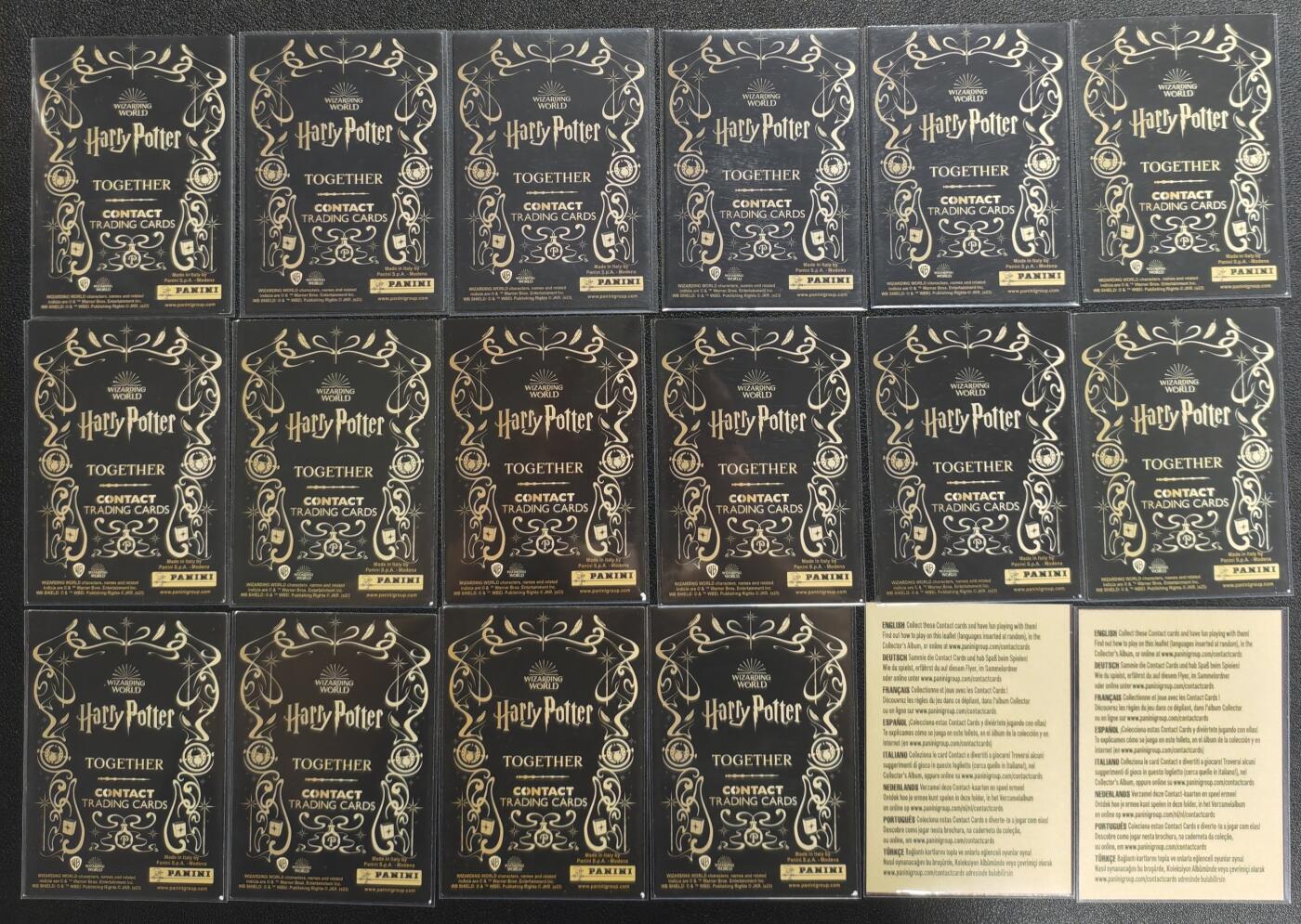 天玑星卡拍第135期《11.6周四截拍》持续收拍收评中 满赠卡需备注 帕尼尼 哈利波特 十八张