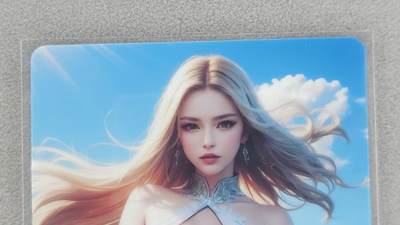 龙虎卡牌第六二场 百里霸场 （无佣金，周六结拍，欢迎送拍） - 普卡 艺术甄选 女超人（正反面）