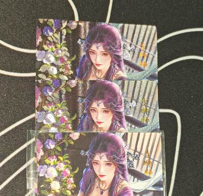 老板带我见世面，我给老板好拍场，零佣金收拍，不寄存 - 星宿卡牌媚玄鉴李师师三张 粗闪双服饰 普卡单服饰