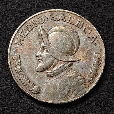 【全场包邮】纯粹捡漏拍474场（免费代拍第11场） - 巴拿马1930年1/2巴波亚银币