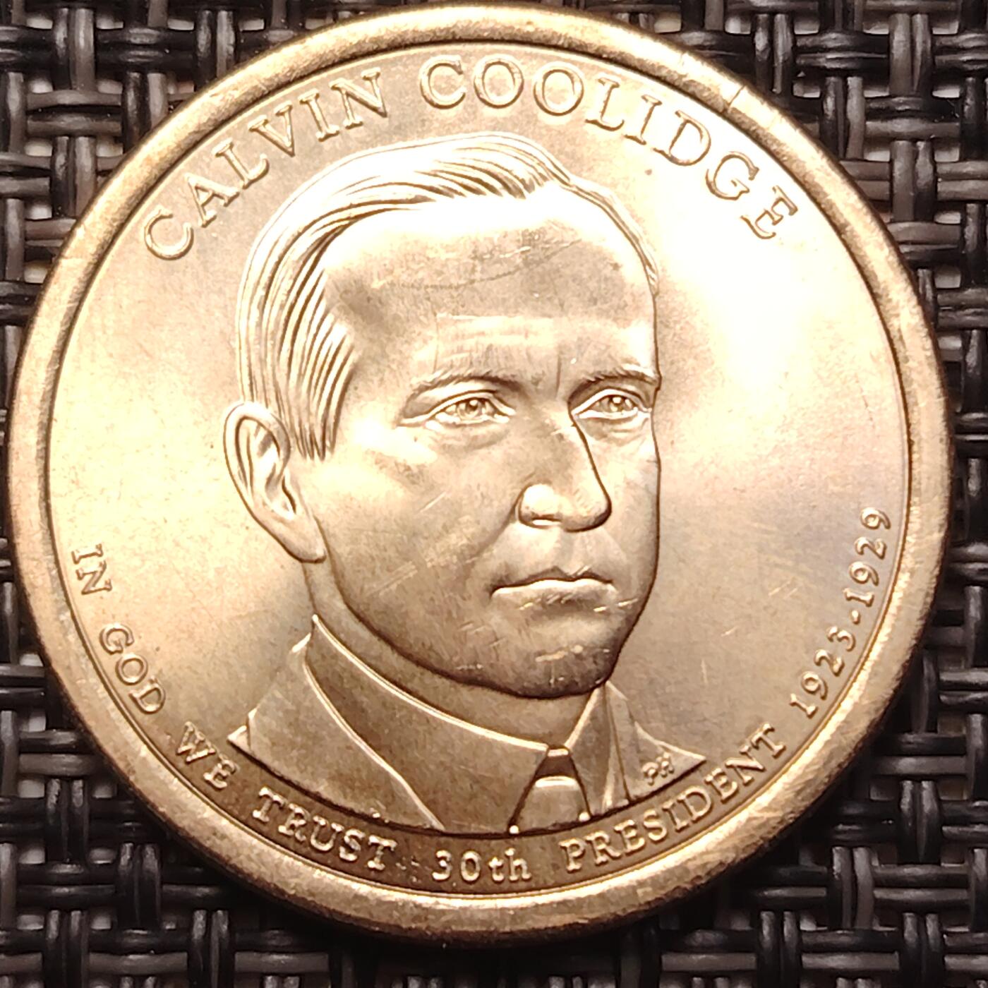 布加迪🐬～世界钱币(上海)🌾第 258 期 /  各国套币和散币 美国🇺🇸总统币 第30任 卡尔文.柯立芝(1923-1929)