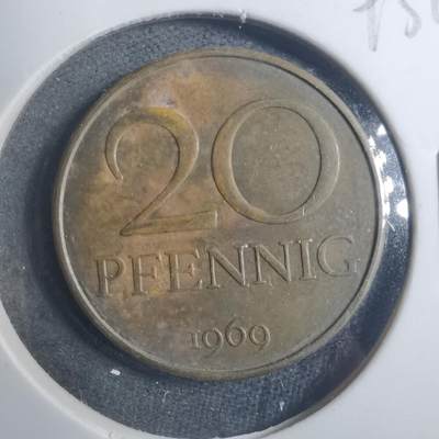 沼泽如烟--第893场 - 东德1969年20芬尼