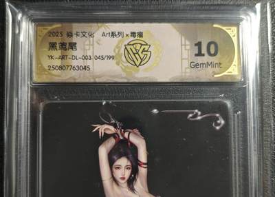 天玑星卡拍第136期《11.10周一截拍》持续收拍收评中 满赠卡需备注 - 焱卡文化 Art系列✘毒瘤 黑鸢尾 045/199 CCG10