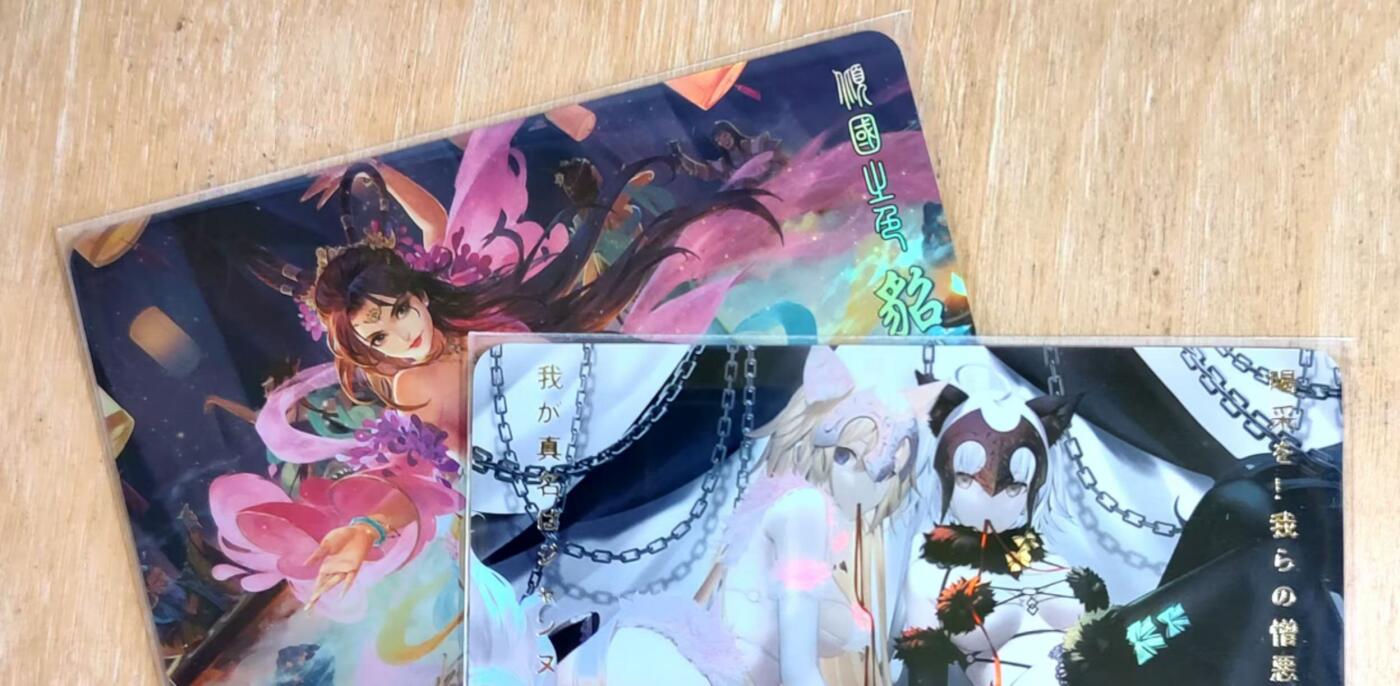 龙虎卡牌第六二场 百里霸场 （无佣金，周六结拍，欢迎送拍） 彩闪2张 疾风卡牌 貂蝉+黑白贞德 貂蝉是远古卡同时也是艺术版