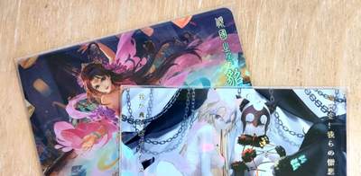 龙虎卡牌第六二场 百里霸场 （无佣金，周六结拍，欢迎送拍） - 彩闪2张 疾风卡牌 貂蝉+黑白贞德 貂蝉是远古卡同时也是艺术版