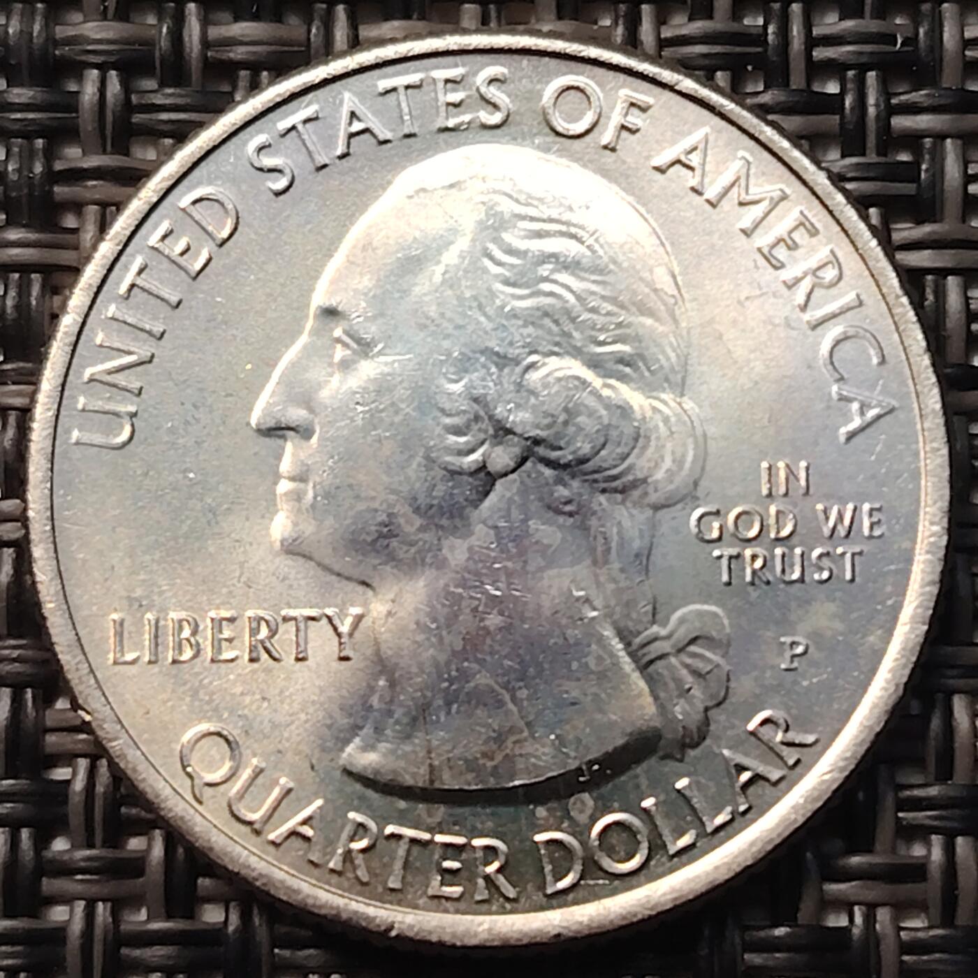 布加迪🐬～世界钱币(上海)🌾第 258 期 /  各国套币和散币 美国🇺🇸 2010年 25美分 国家公园纪念币系列5枚