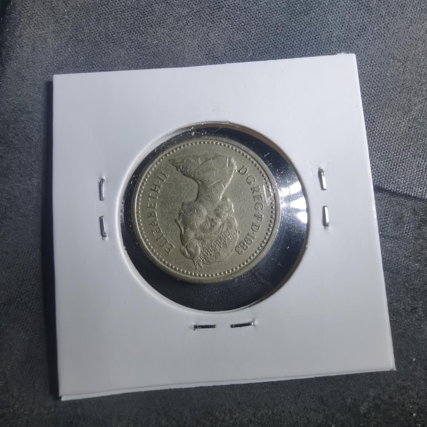 沼泽如烟--第893场 英国1983年一磅