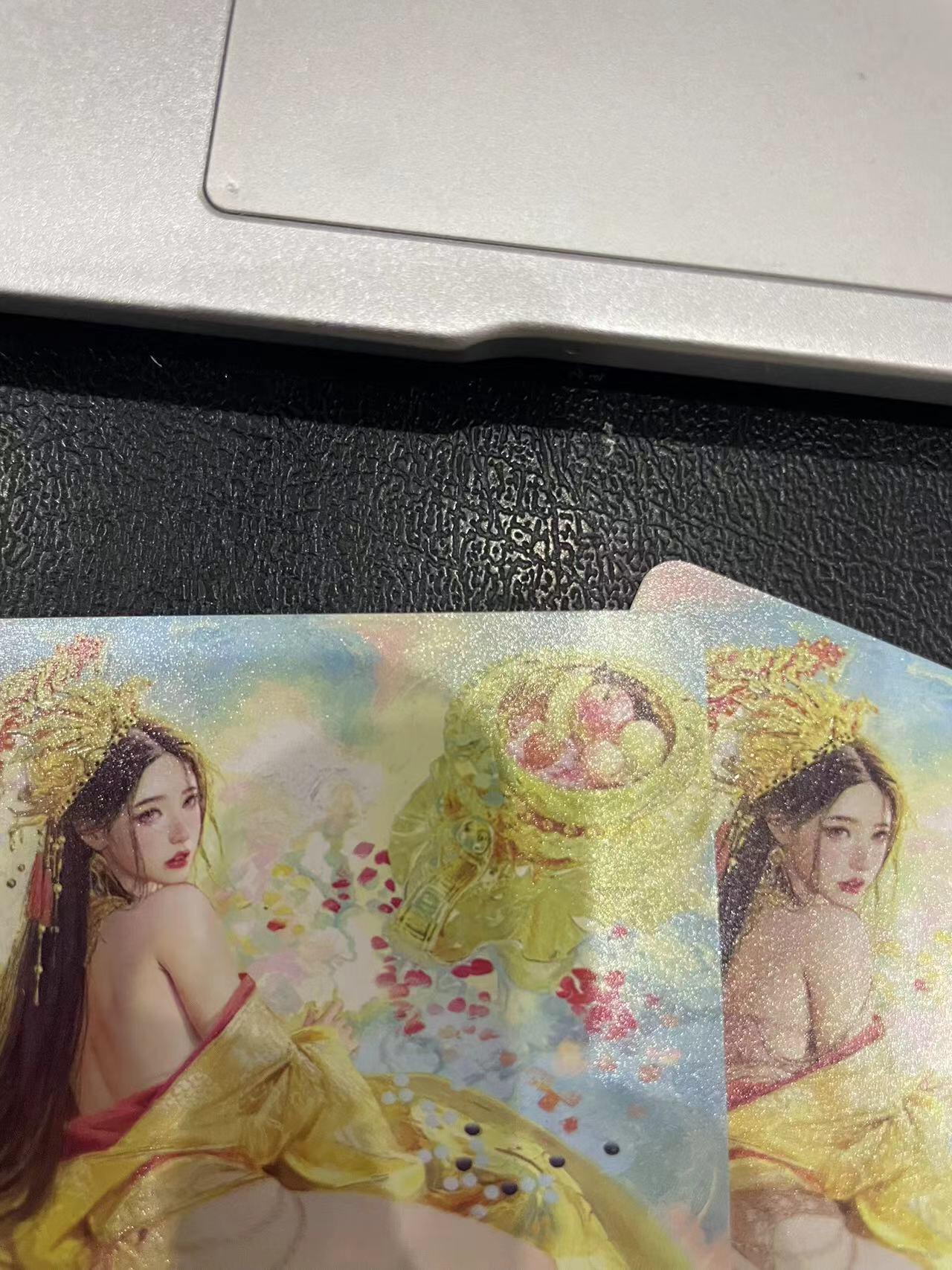 寸草不生拍卖会 第十三期 （ 持续收拍中） 燎原卡牌 ST-Brush 老师 刷子老师作品 普卡双服饰-胡奿