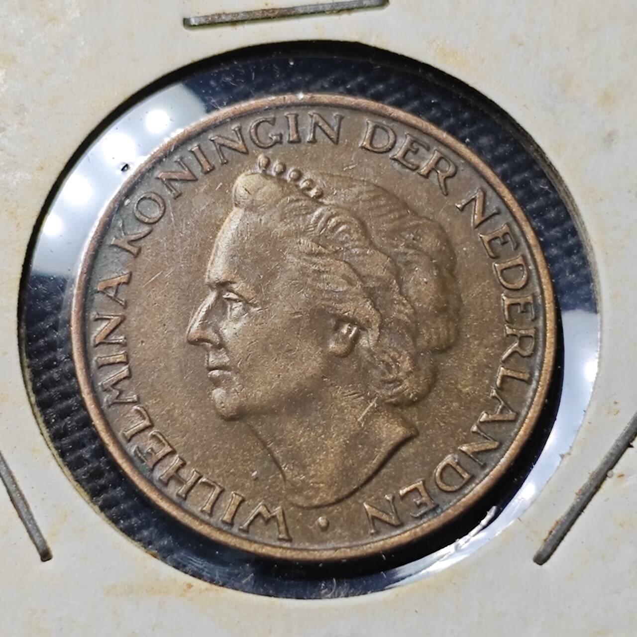 KK钱币收藏小铺  第365场  2月预留时间 周末发货  1948荷兰5分