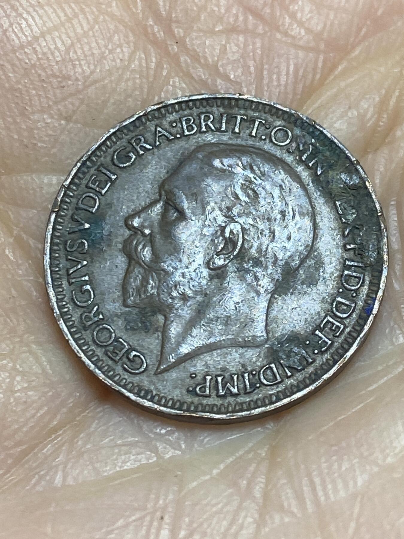 2025年第一百二十五场(总第一百五十一场）外国好品散币(免佣金) 英国🇬🇧1933年1法新(乔治五世第三版)