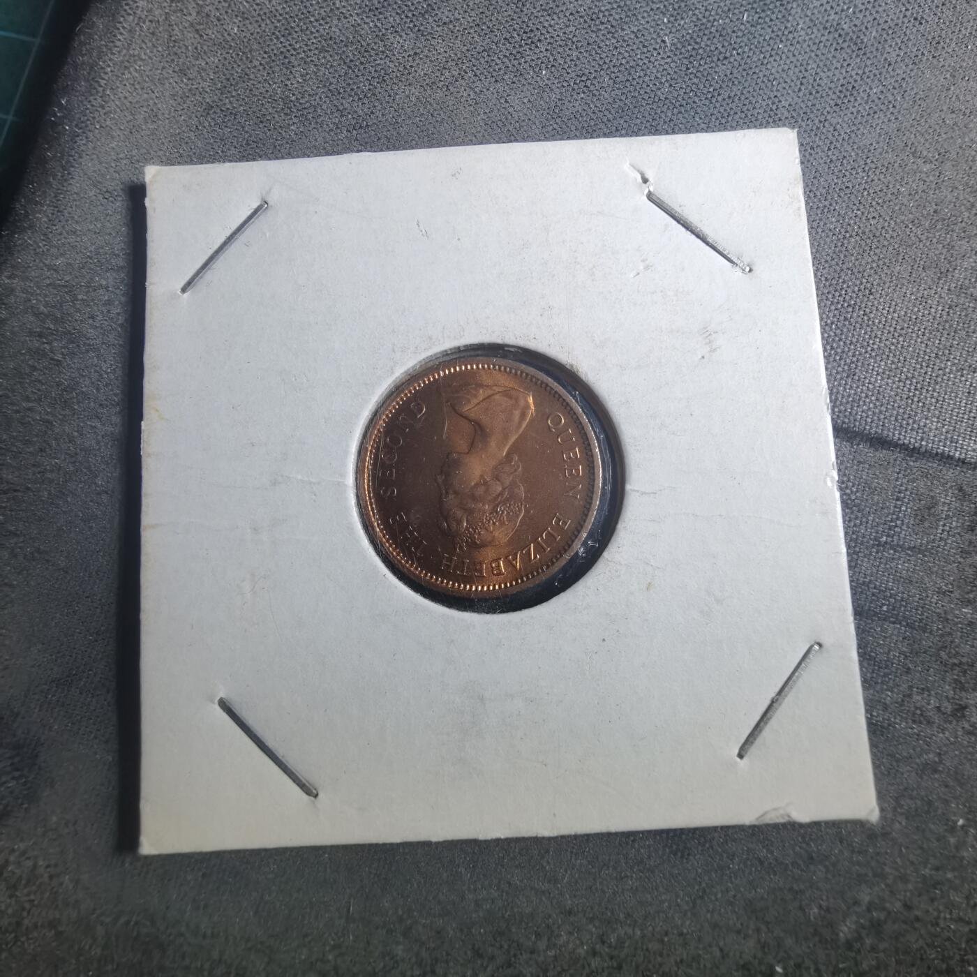 沼泽如烟--第893场 泽西1971年半便士