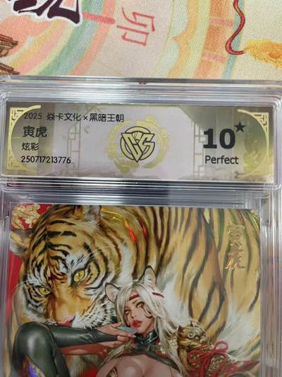 寸草不生拍卖会 第十三期 （ 持续收拍中） - 2025 焱卡文化x黑暗王朝
寅虎
炫彩 爆金